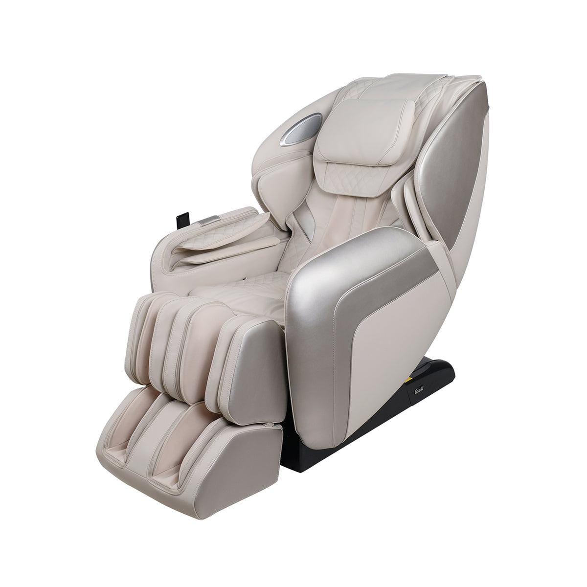 Taupe OS-Atai massage chair on a white background