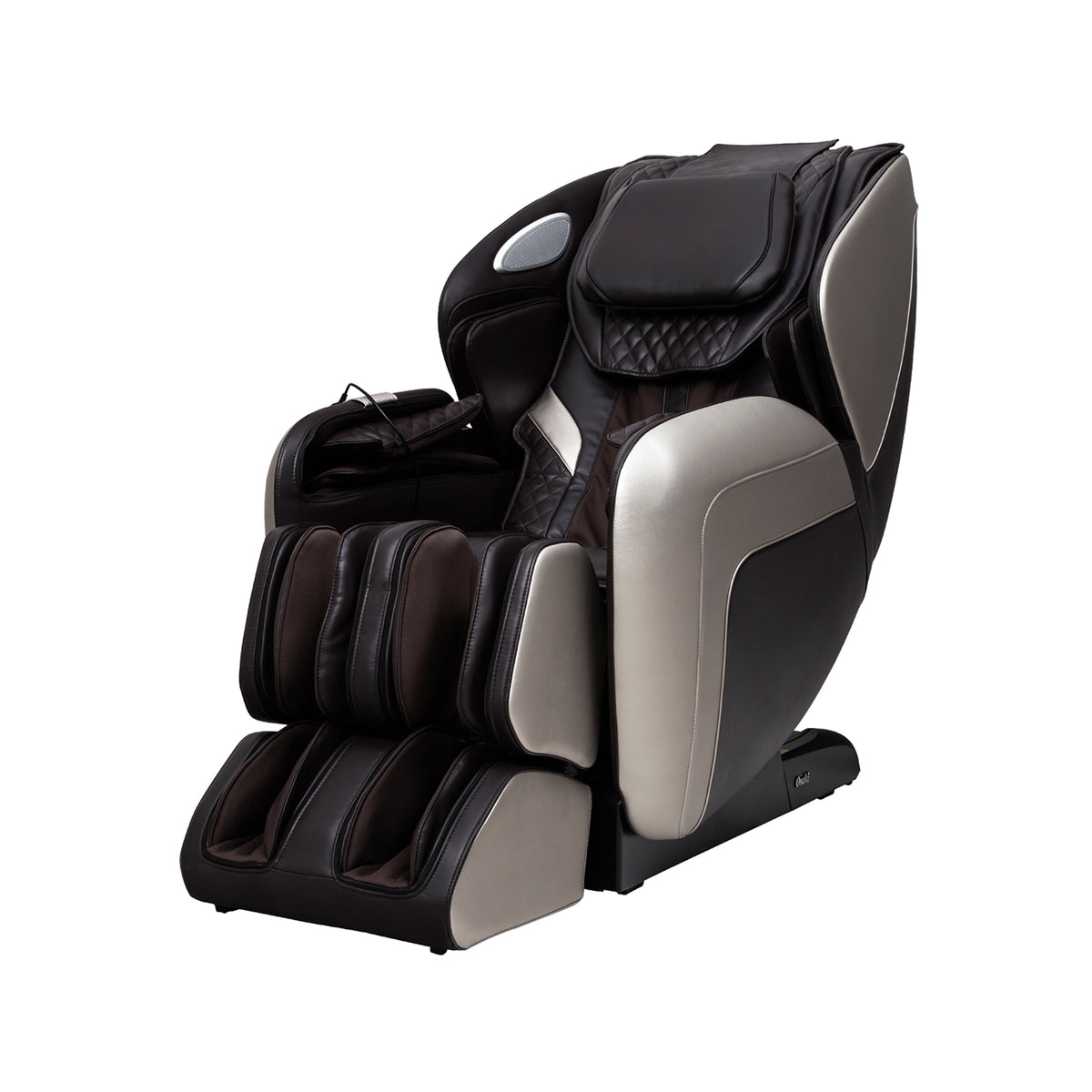 Brown OS-Atai massage chair on a white background