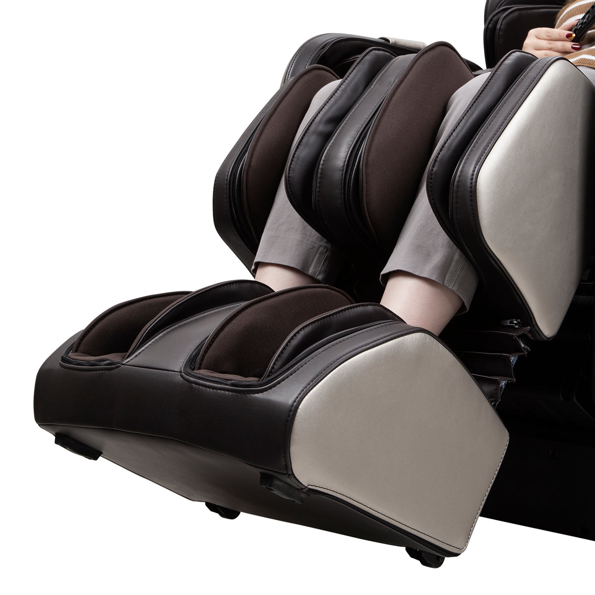 The extendable footrest of the OS-Atai massage chair