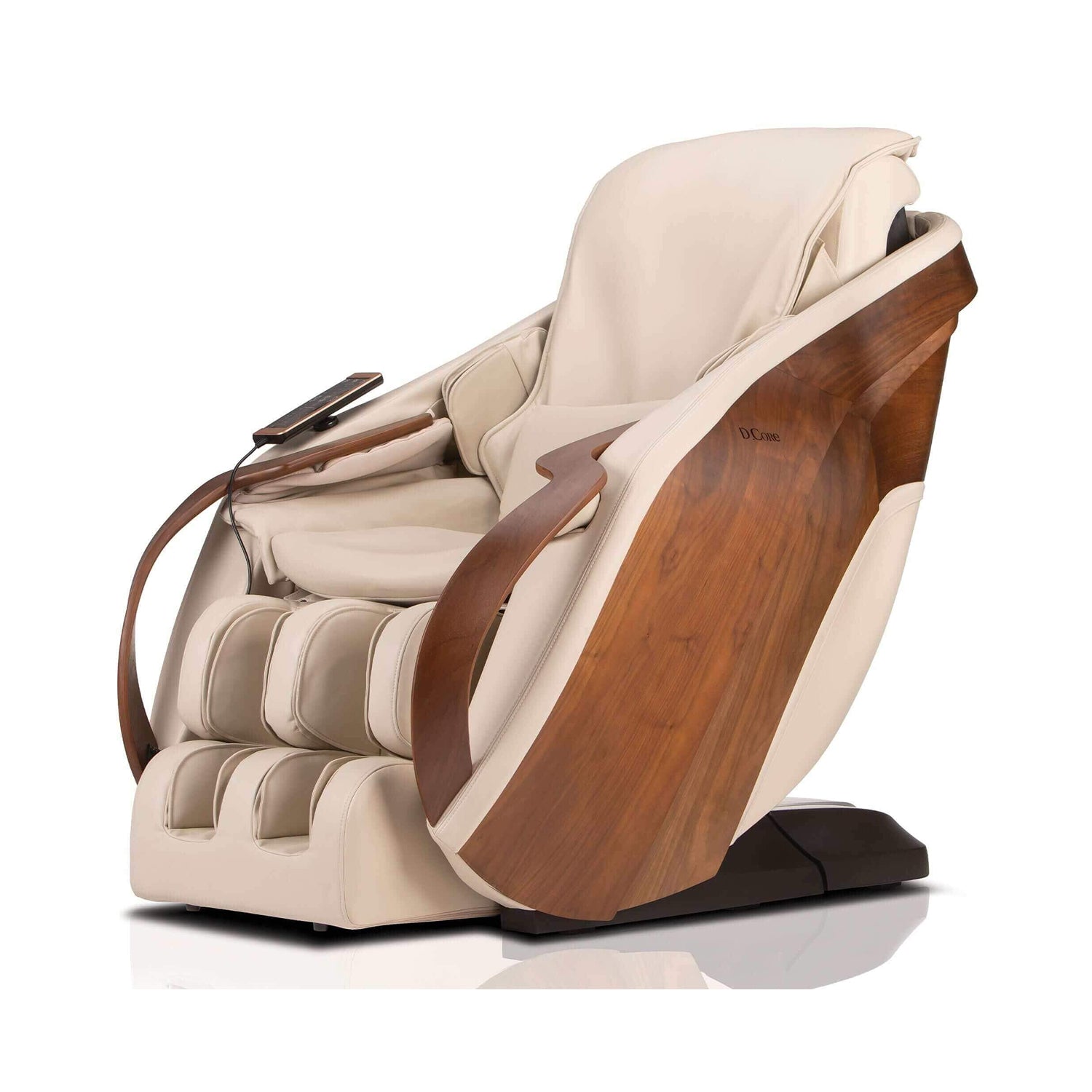 Cream Dcore Cirrus-JP Massage Chair on a white background