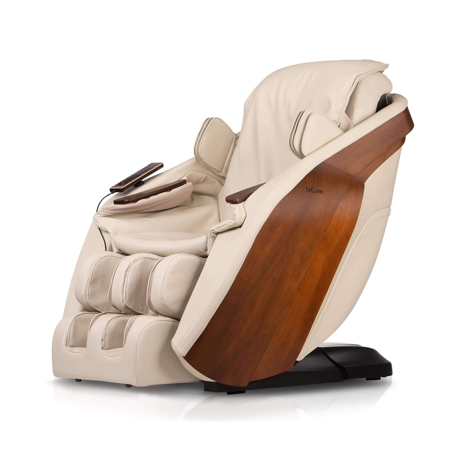 Cream Dcore Stratus-JP Massage Chair on a white background