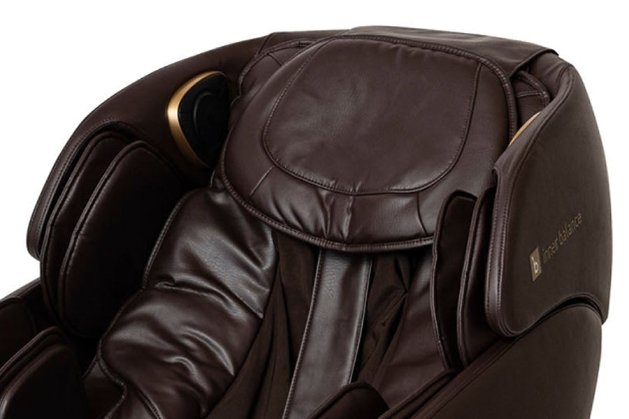 Close-up of Inner Balance Jin 2.0 Massage Chair upper body area