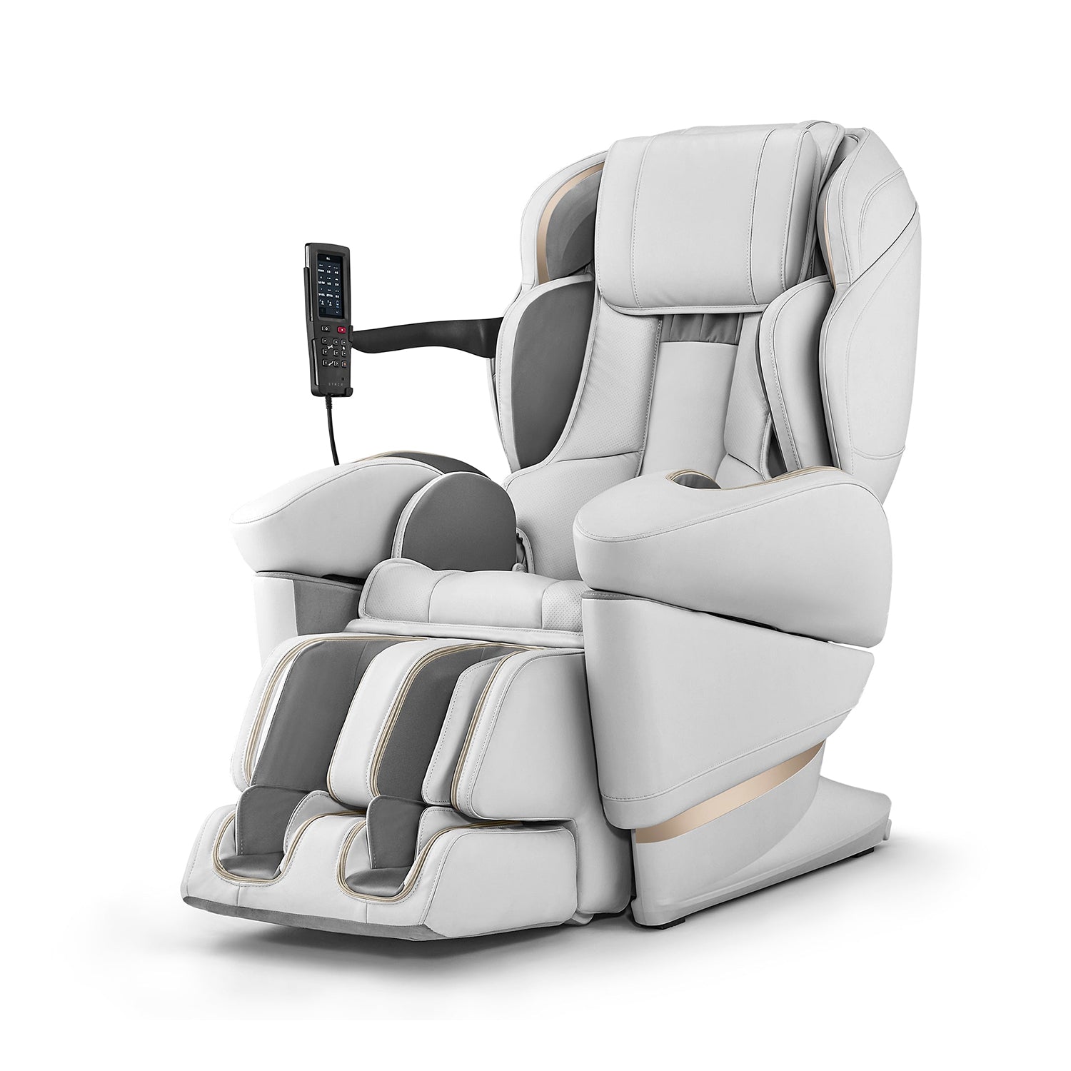 White Synca JP3000 5D Massage Chair on a white background