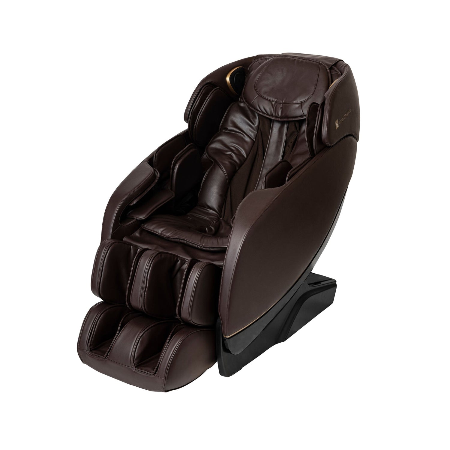 Espresso Inner Balance Jin 2.0 Massage Chair on a white background