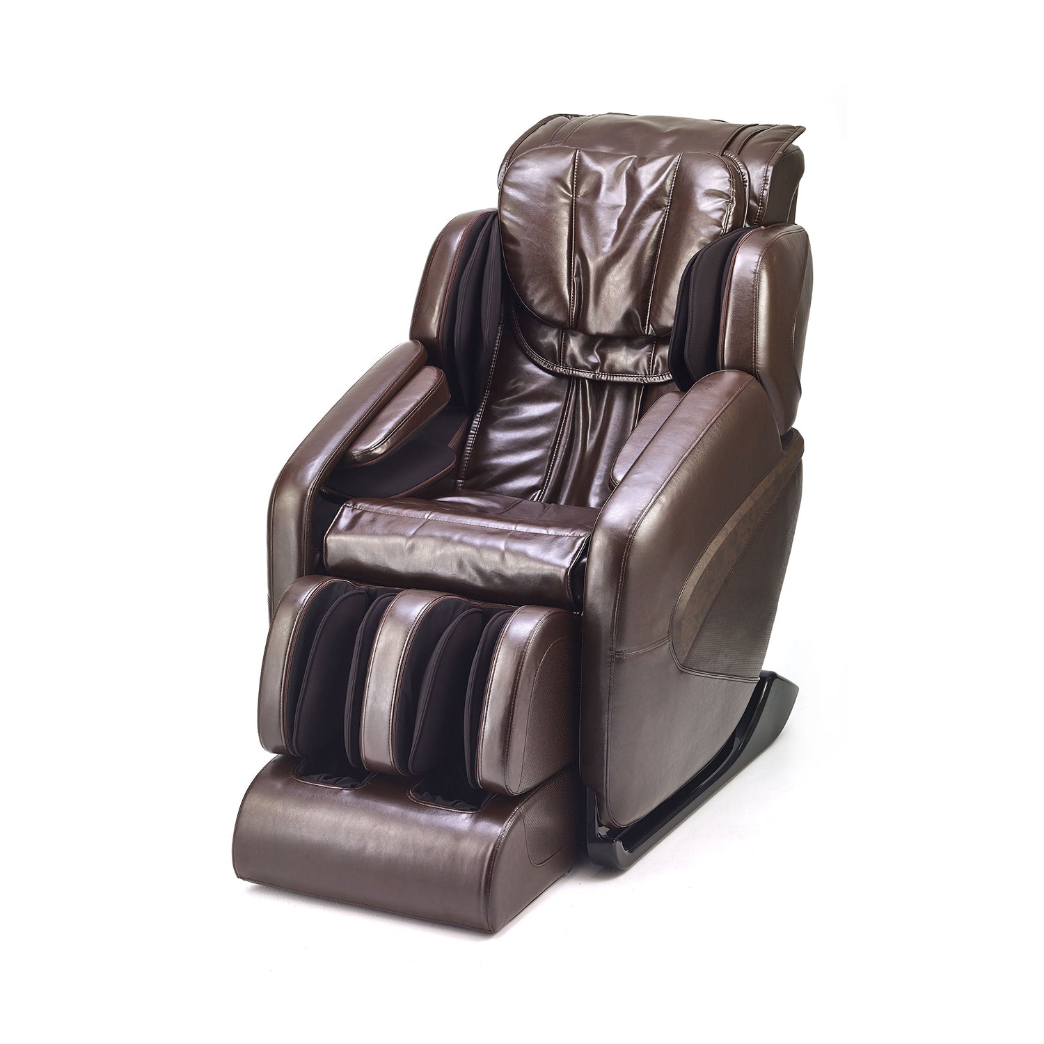 Espresso Inner Balance Jin Zero Gravity Massage Chair on a white background
