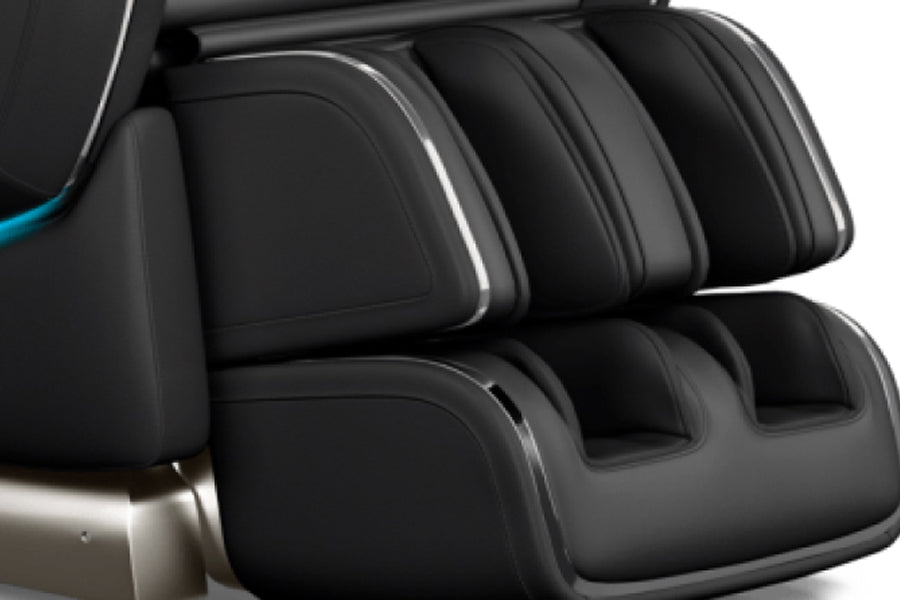 Close-up of OHCO M.8 NEO Massage Chair lower body area