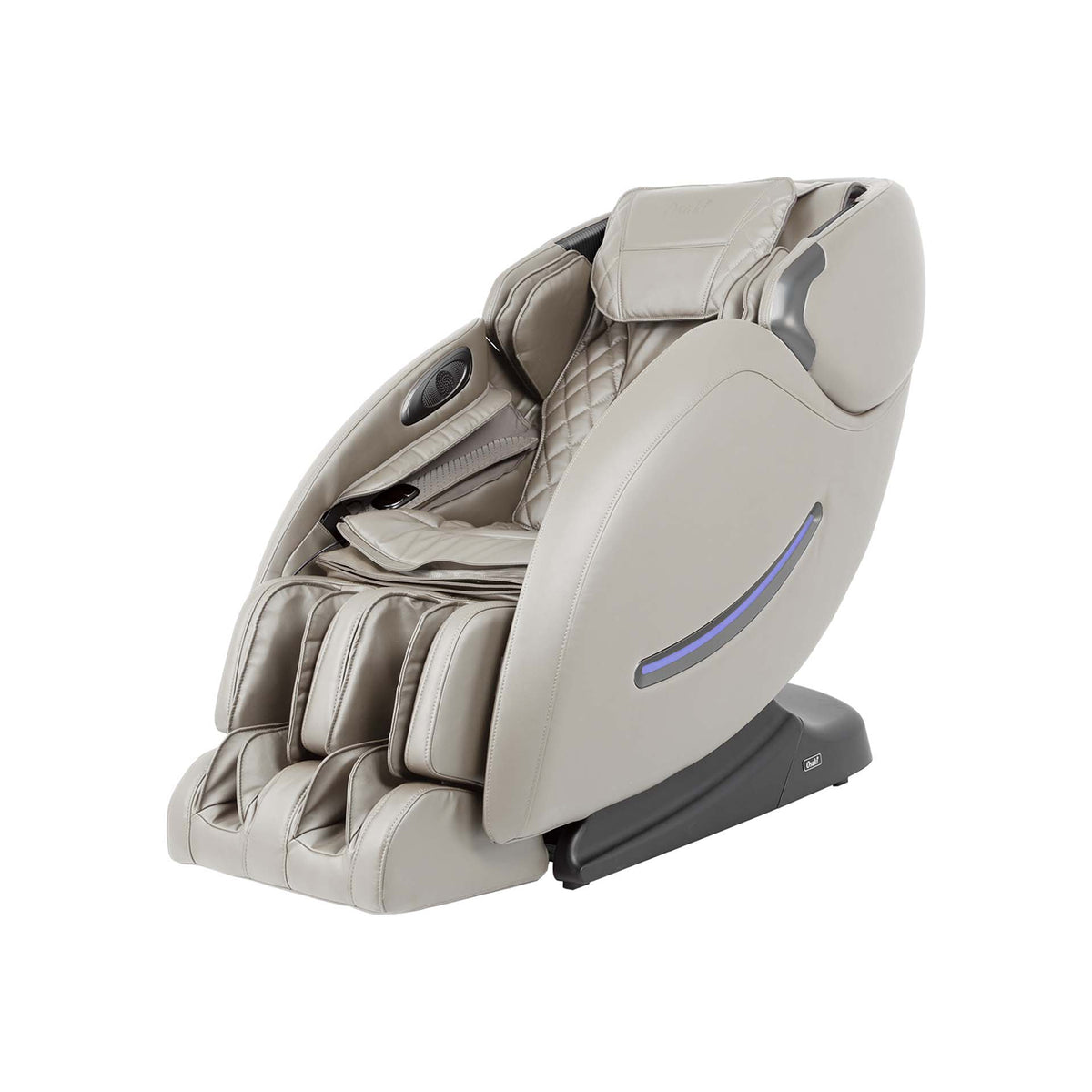Taupe OS-4000XT massage chair on a white background