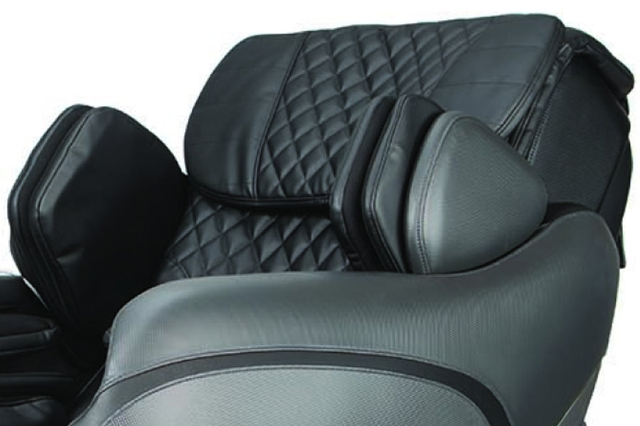 Close-up of Positive Posture Brio Sport Massage Chair upper body area
