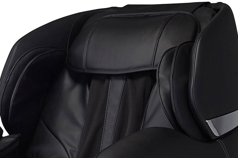 Close-up of Synca Hisho Zero Gravity Massage Chair upper body area