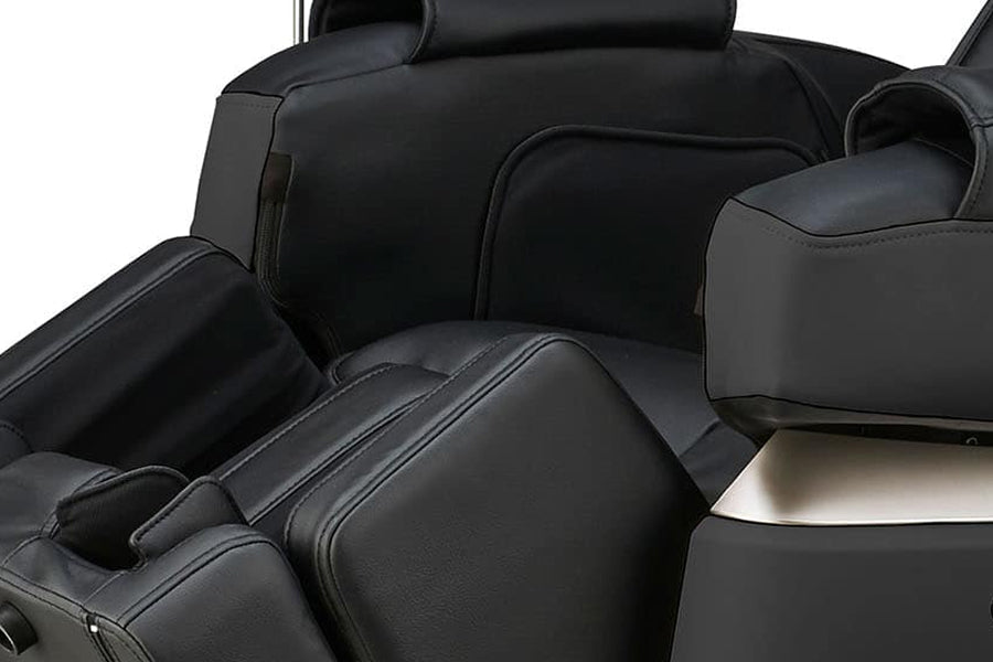 Close-up of Synca Kurodo Massage Chair lower body area