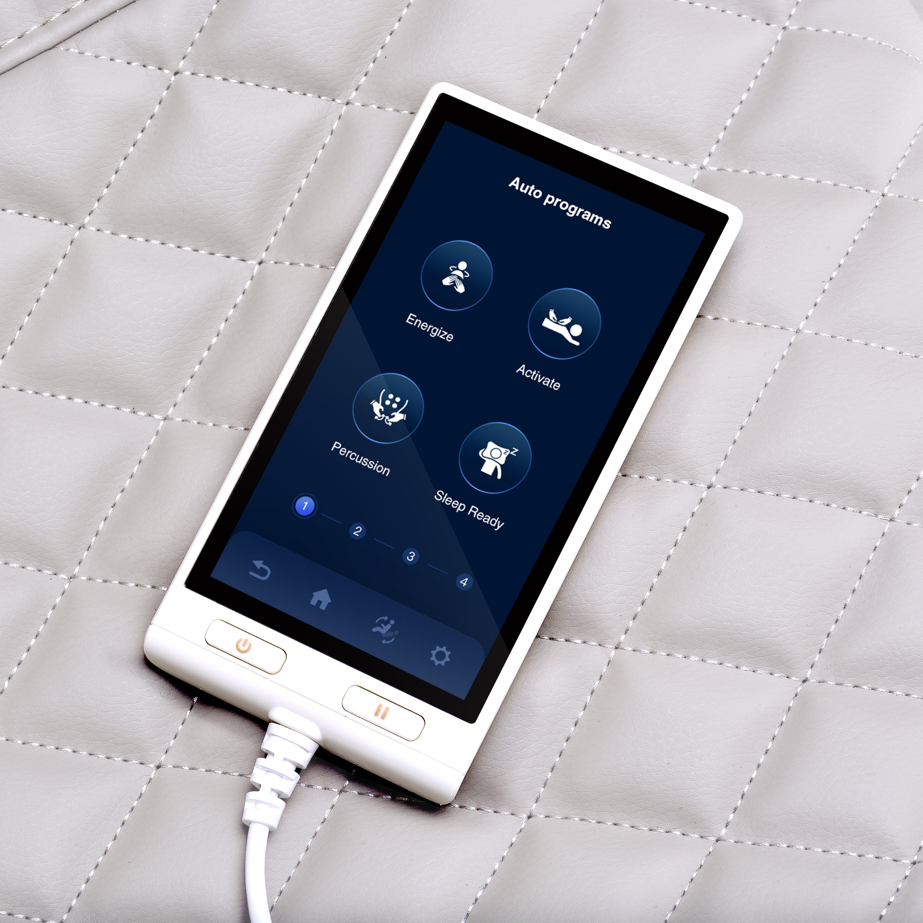 The Osaki OS-3D Ai Vito Massage Chair touch pad controller