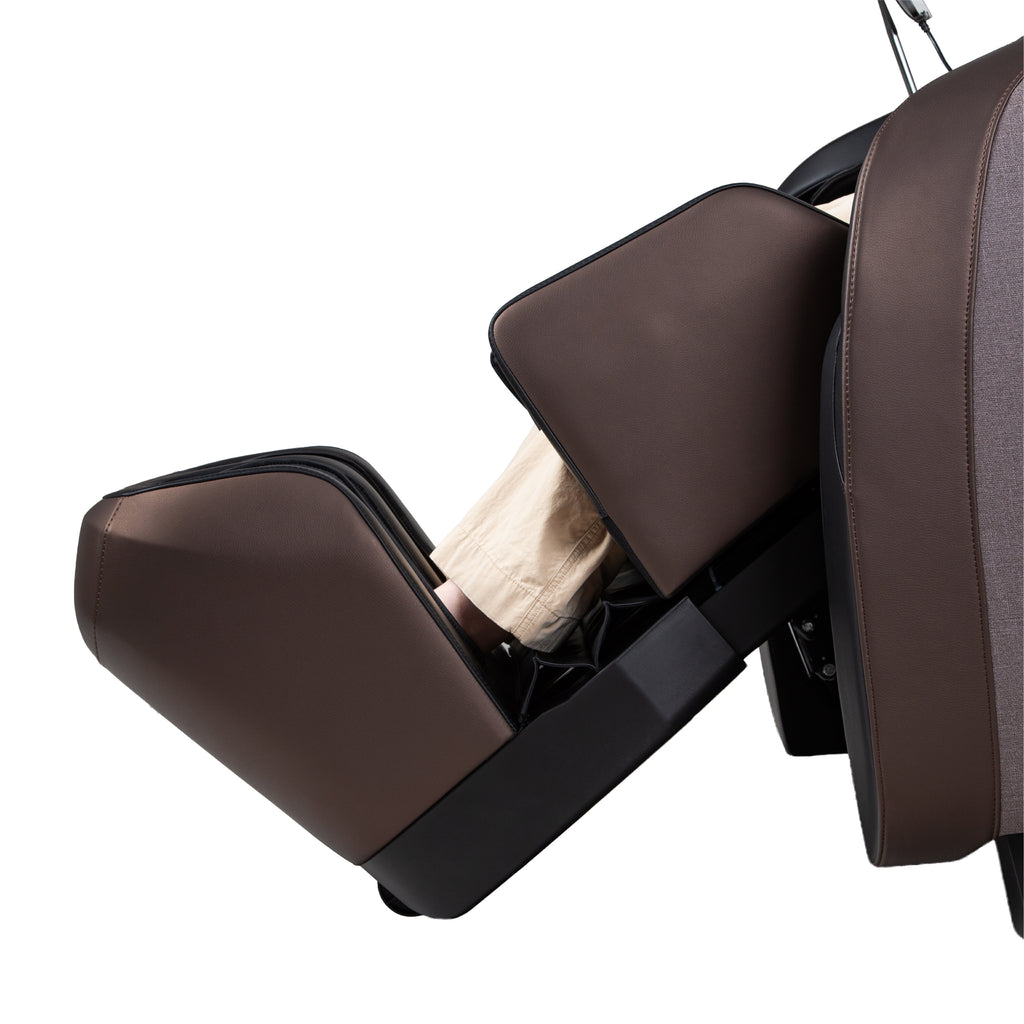 Close-up of the extendable footrest on the Osaki Duke XL 4D Massage Chair