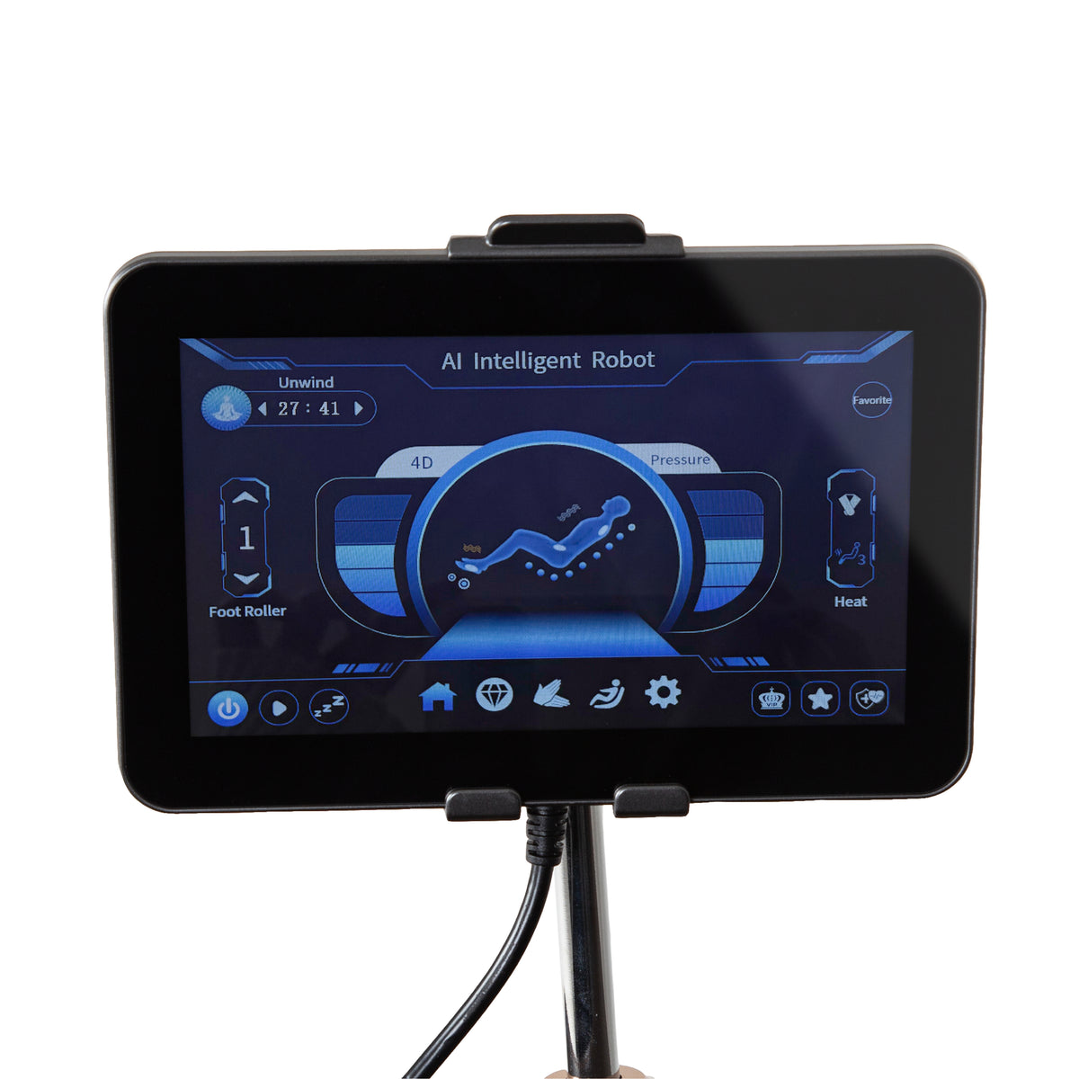 The Osaki Duke XL 4D Massage Chair Tablet Remote