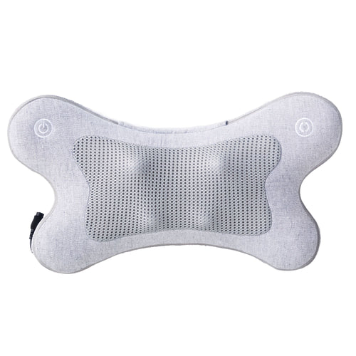 Synca iPuffy 3D Heated Lumbar Massager viewed from the top on a white background